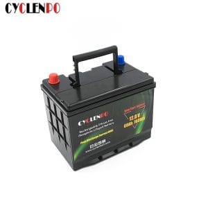 12v 60ah battery deep cycle car battery