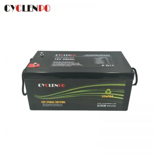 Deep Cycle Lifepo4 12V 240Ah Battery With BMS