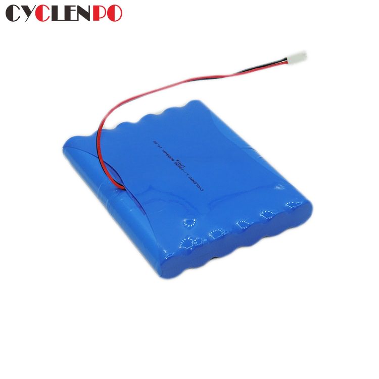 lithium ion rechargeable battery 14.8v 6000mAh  battery pack