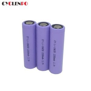 best 18650  3.7v  2200mah battery