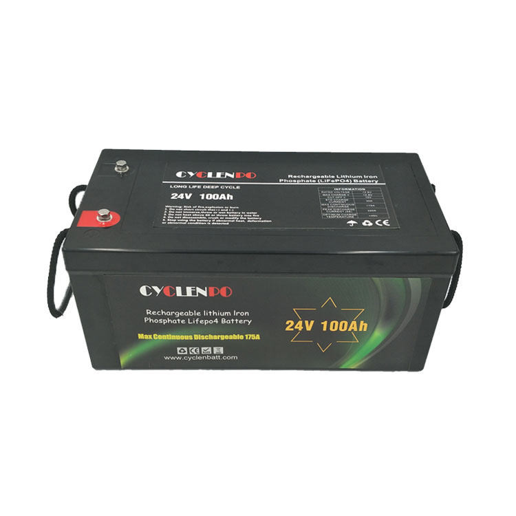 24V 100Ah LiFePO4 Lithium Battery