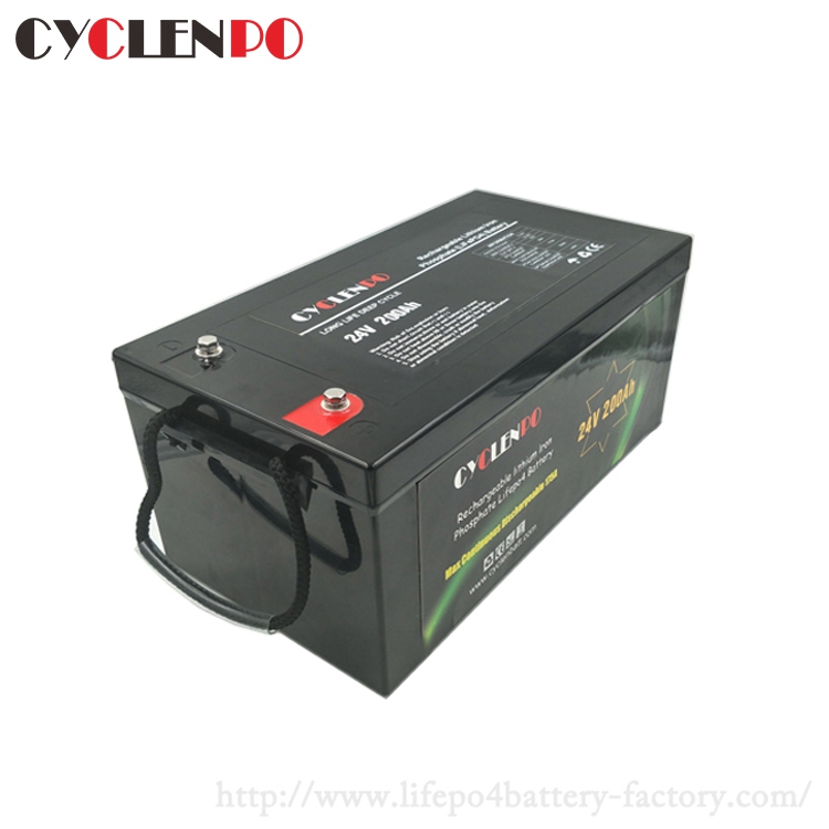 24V 200Ah Battery, Lithium Lifepo4 Battery Factory Price, Long Life