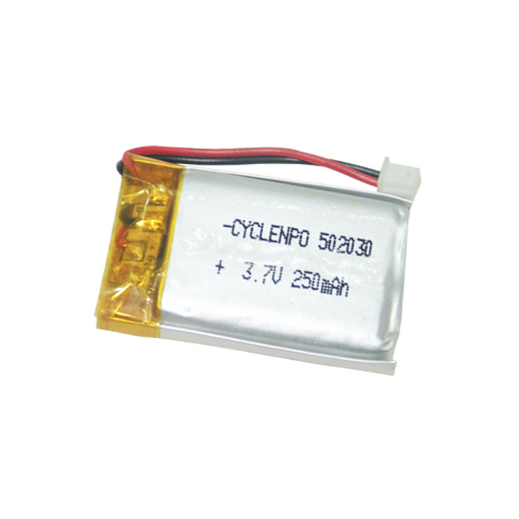 3.7v 250mAh lipo battery