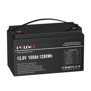 Lifepo4 12V 100ah Battery For RV Marine Golf Cart Solar and Other Deep Cycle Application
