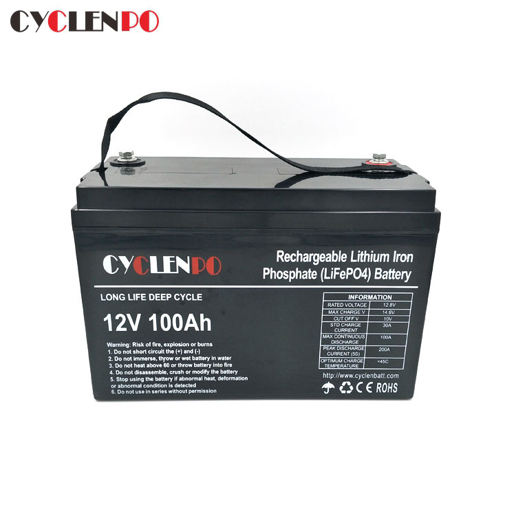 factory 12v 100ah lithium ion battery price