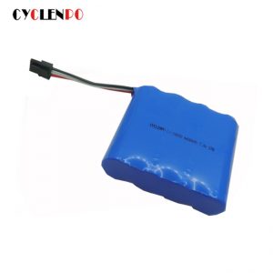 Batterie Li-Ion rechargeable 18650x4 7,4V 4400mAh