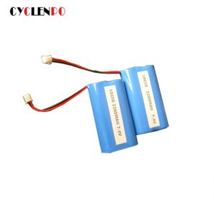 Lithium battery 18650 7.4v 2200mah rechargeable battery pack