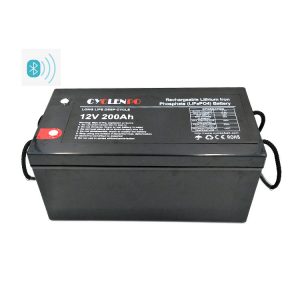 Lithium Iron Phosphate Battery 12V 200Ah With Bluetooth Function