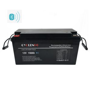 Smart Controlled Lifepo4 Bluetooth 12V 150Ah Battery