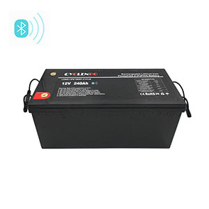 240Ah 12 Volt Deep Cycle Marine Battery With Bluetooth Function
