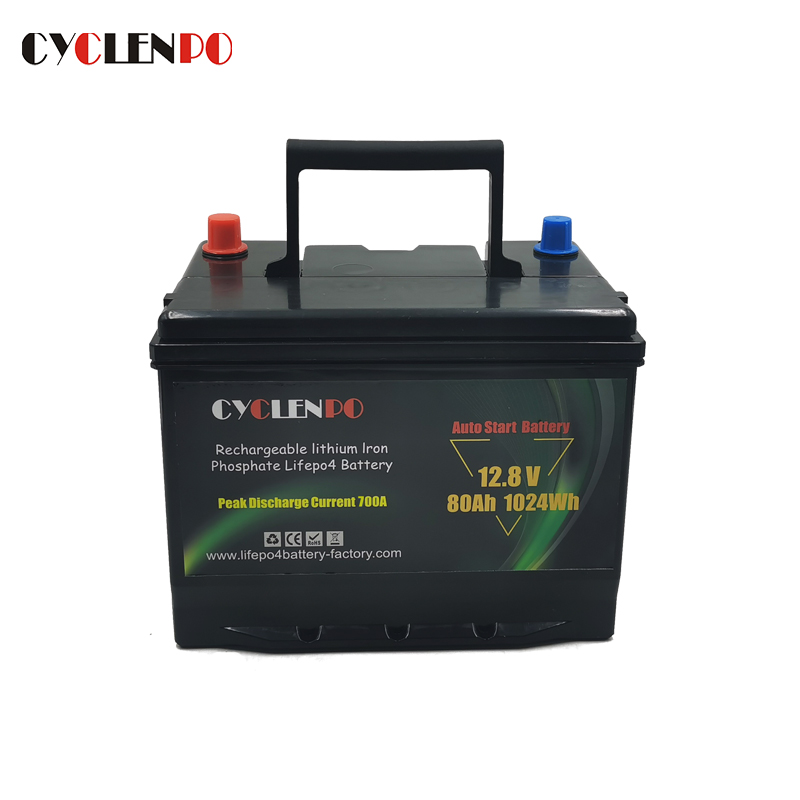 12v 80ah car starting battery 