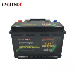 600CCA cranking starter battery