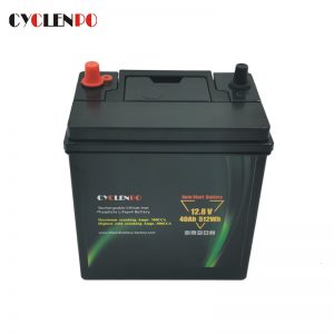 Factory deep cycle 12v lifepo4 battery for car