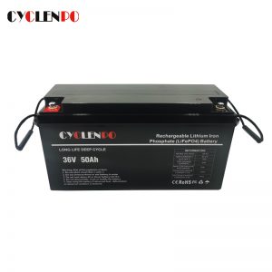 LiFePO4 36V 50Ah Lithium Battery For Marine and EV