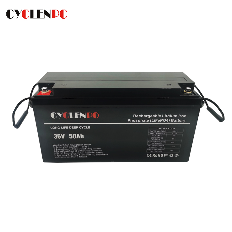 36v 50ah lifepo4 battery