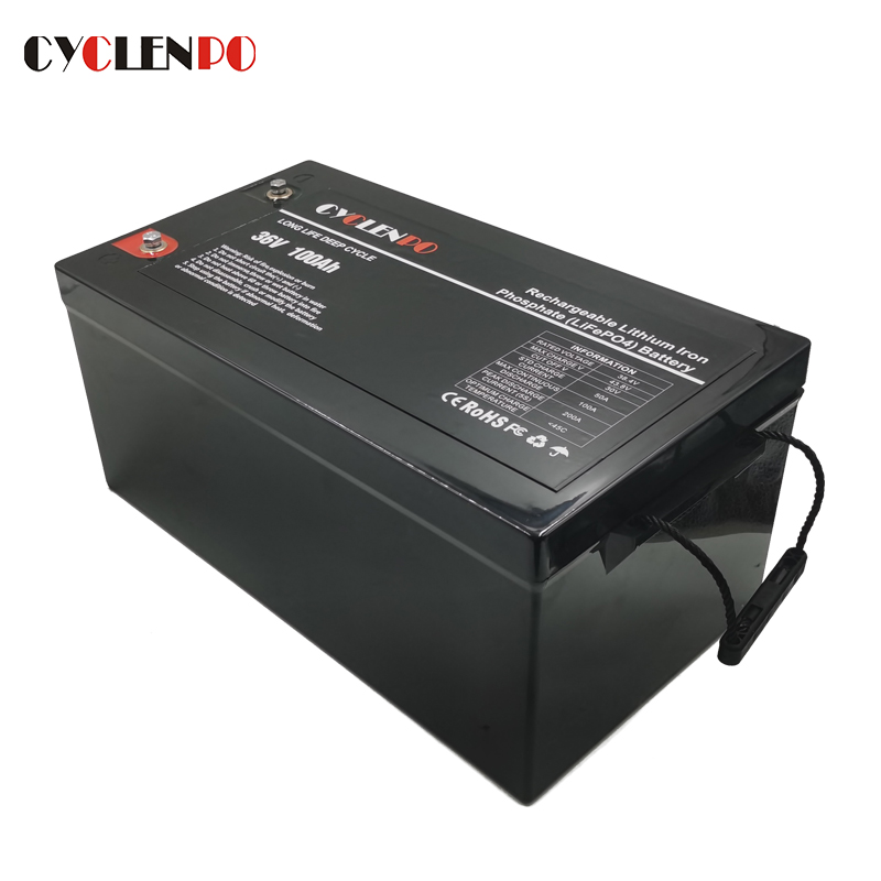36V 100Ah Lithium Battery, 36V Lifepo4 Battery, Lithium Boat Battery