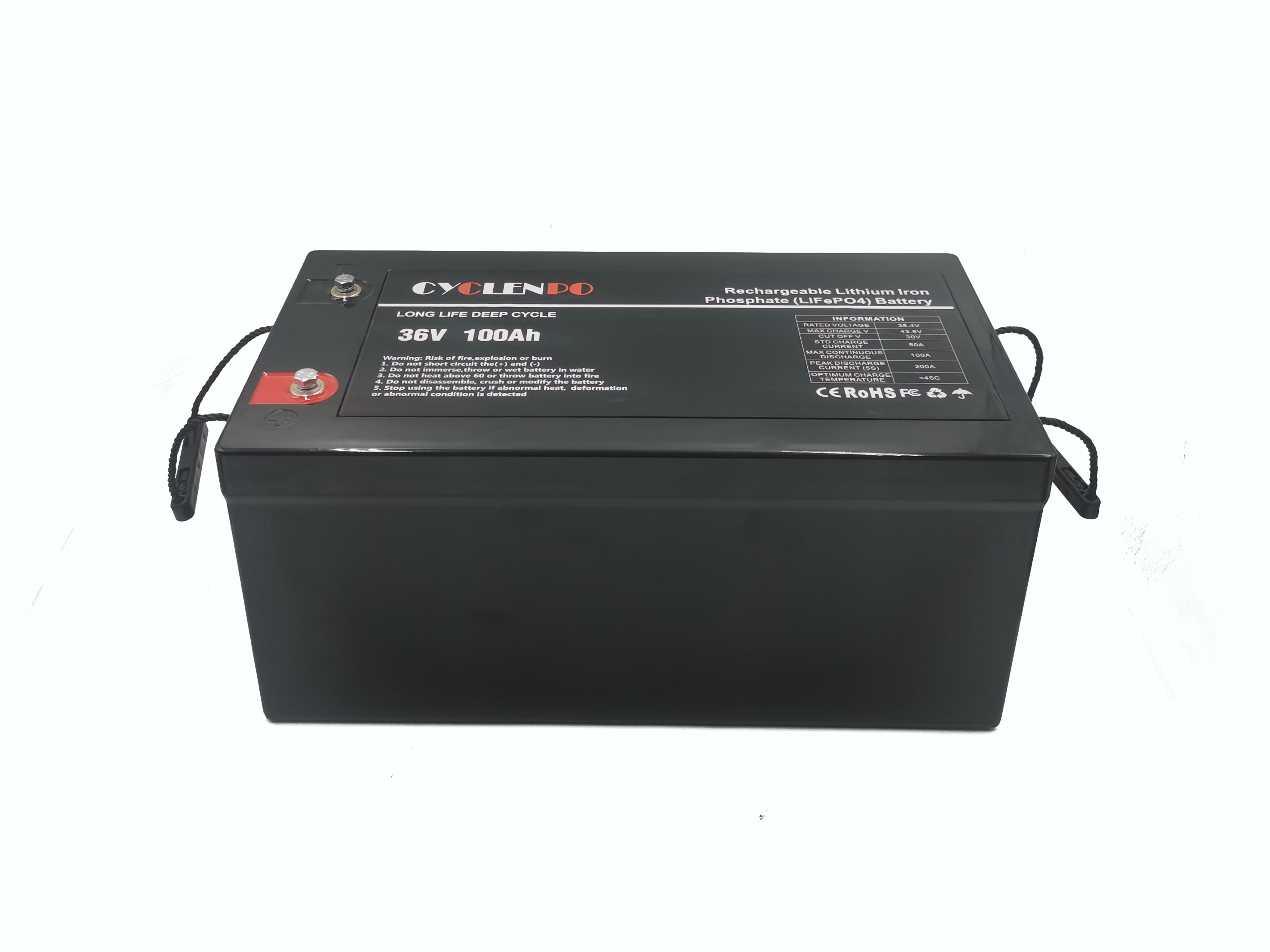 36v 100ah lithium ion battery