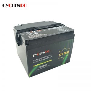 Deep Cycle LiFePO4 12V 60Ah Battery For Power and Solar Storage