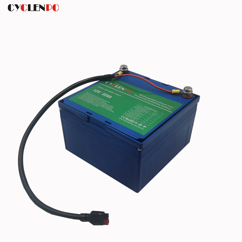 Lifepo4 12V 32Ah Battery, Golf Cart Battery, Lithium Battery Factory Price