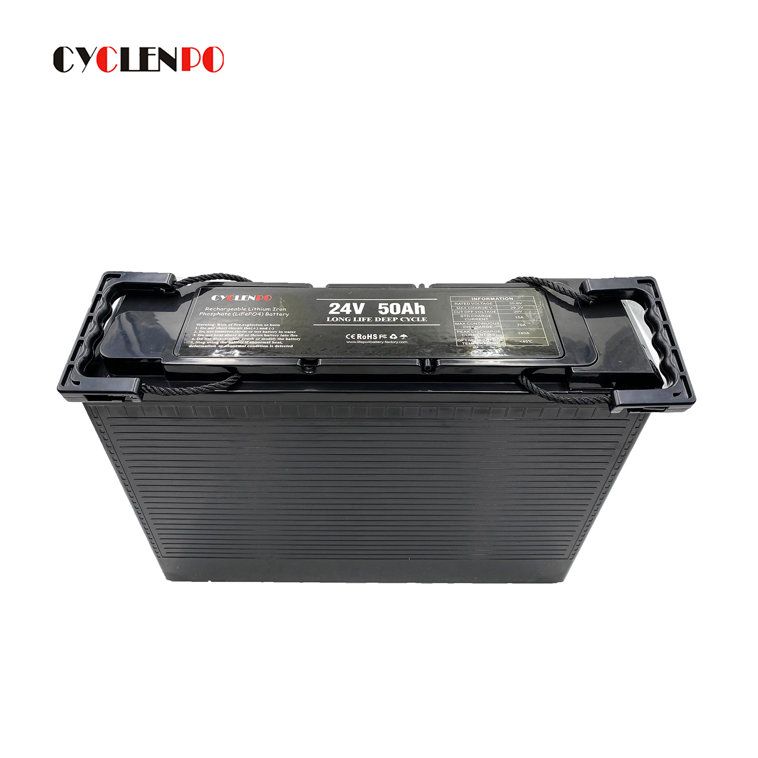 24V 50 AH Lithium Ion Battery, Deep Cycle Lithium Ion Battery