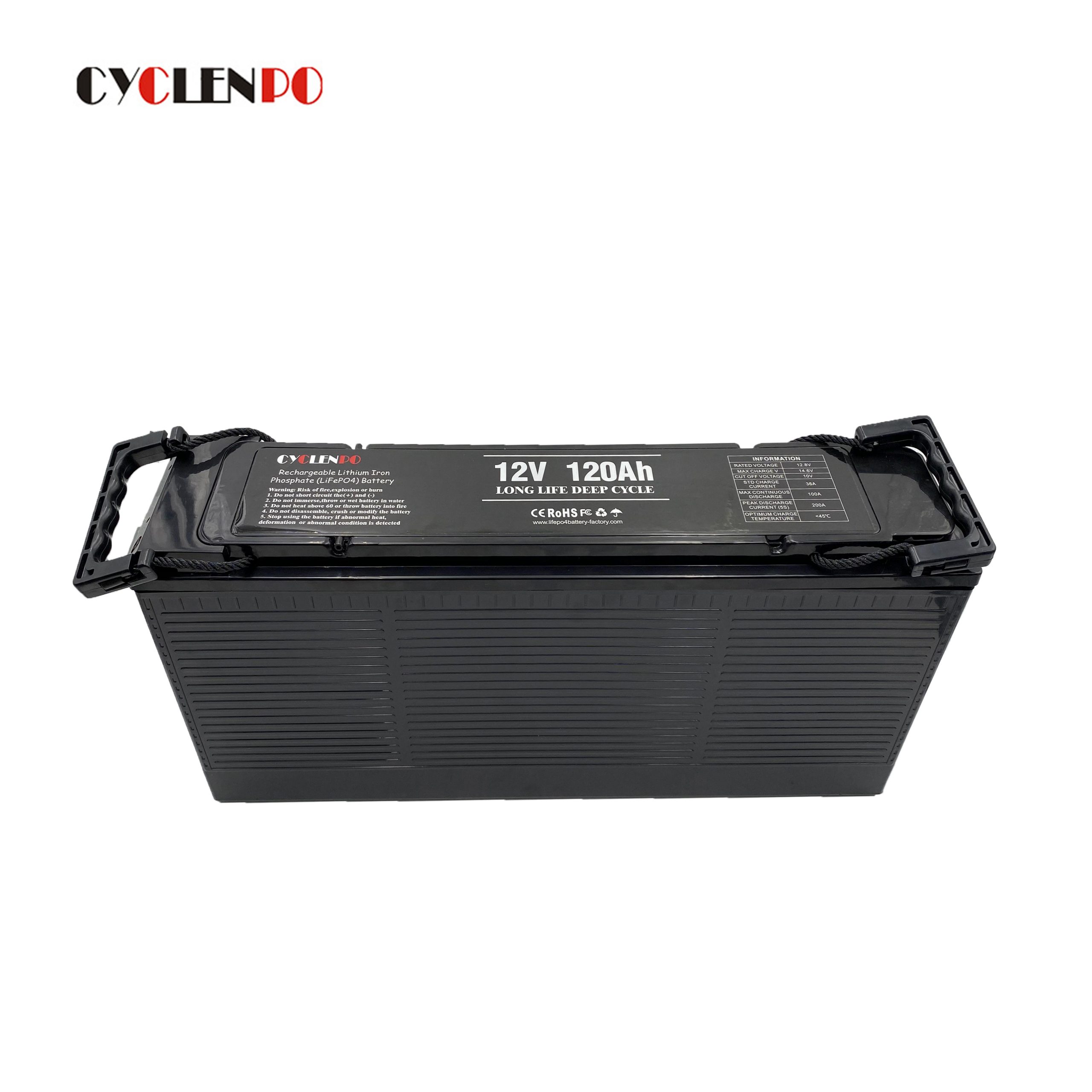 12v 120ah battery for Off-road