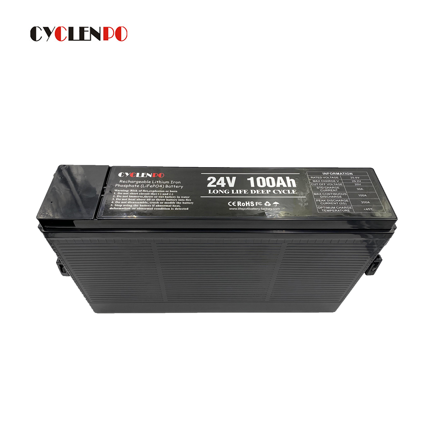 lithium ion batteries 24v 100ah