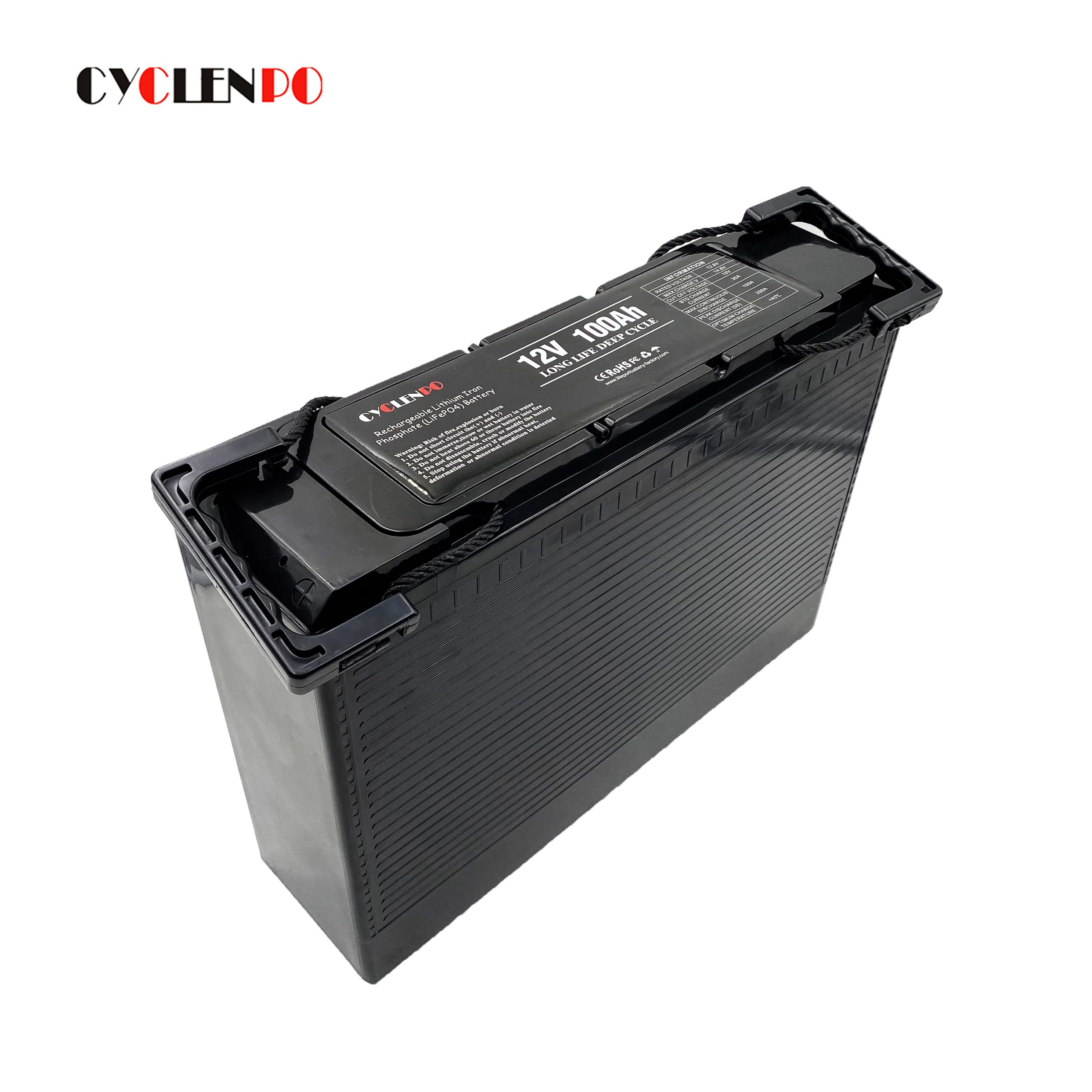 12v 100ah vehicle battery