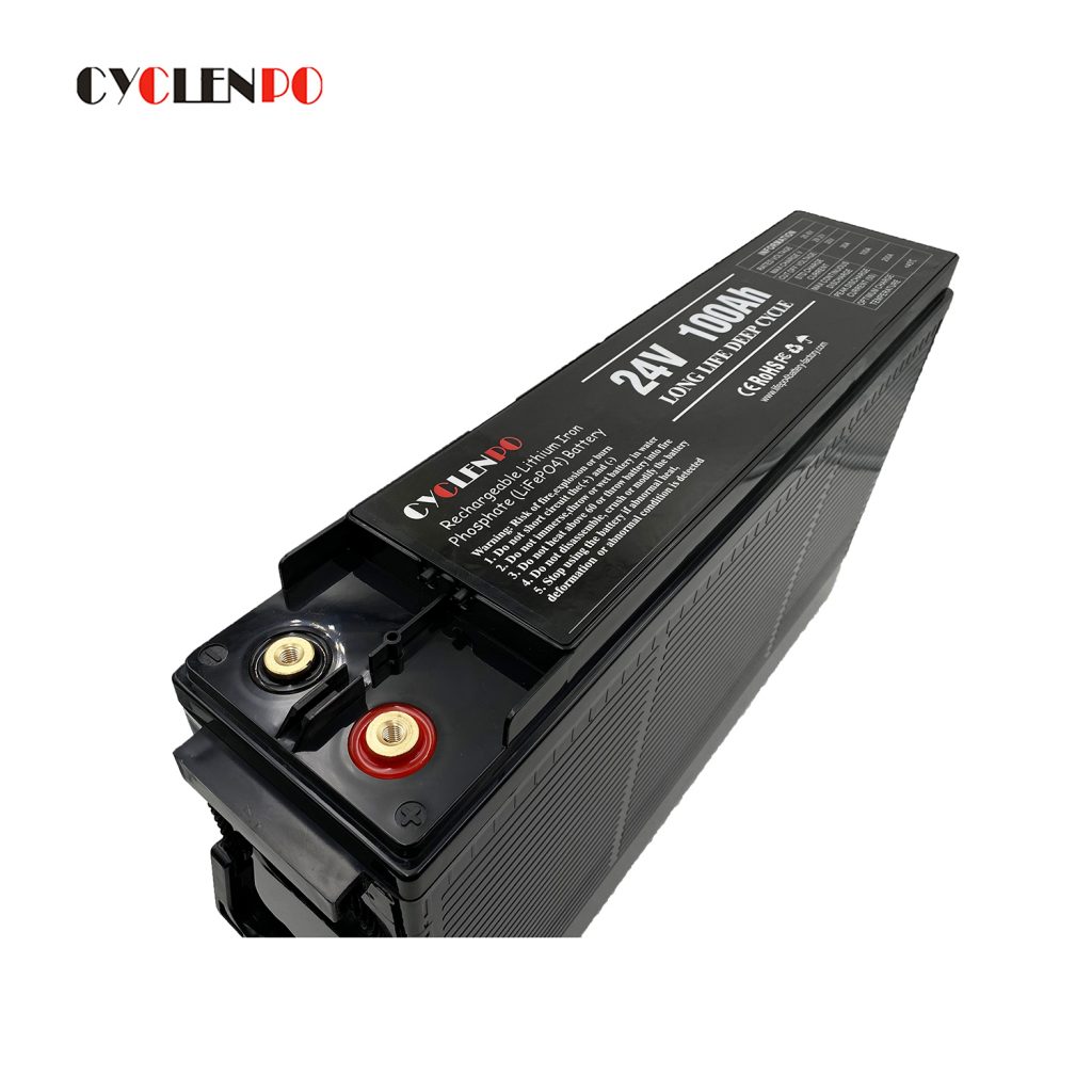 lithium ion batteries 24v 100ah, can be used in limited space, For Off road