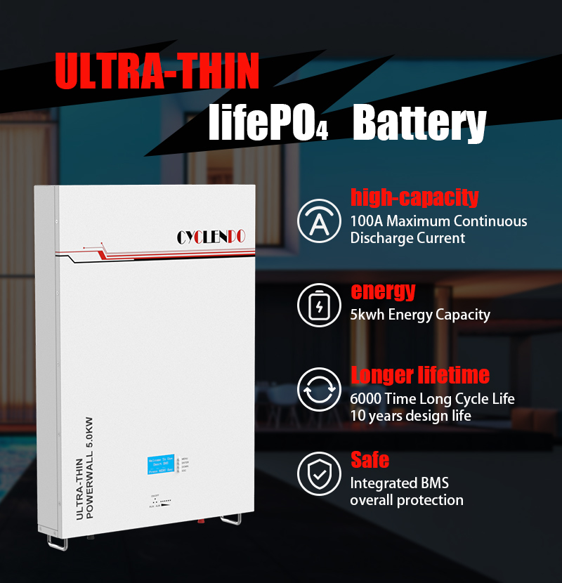 48v 100ah lifepo4 battery