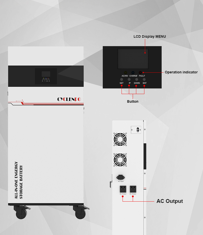 Centrale Électrique Portable, Énergie de Secours 921Wh Batterie LiFePO4  1200W (2400W Crête) Onde Sinusoïdale Pure, Stockage d'Énergie 288000mAh