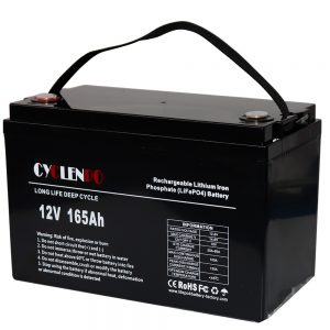12v 165ah lithium battery