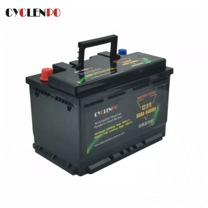 12v 50ah cranking battery for car