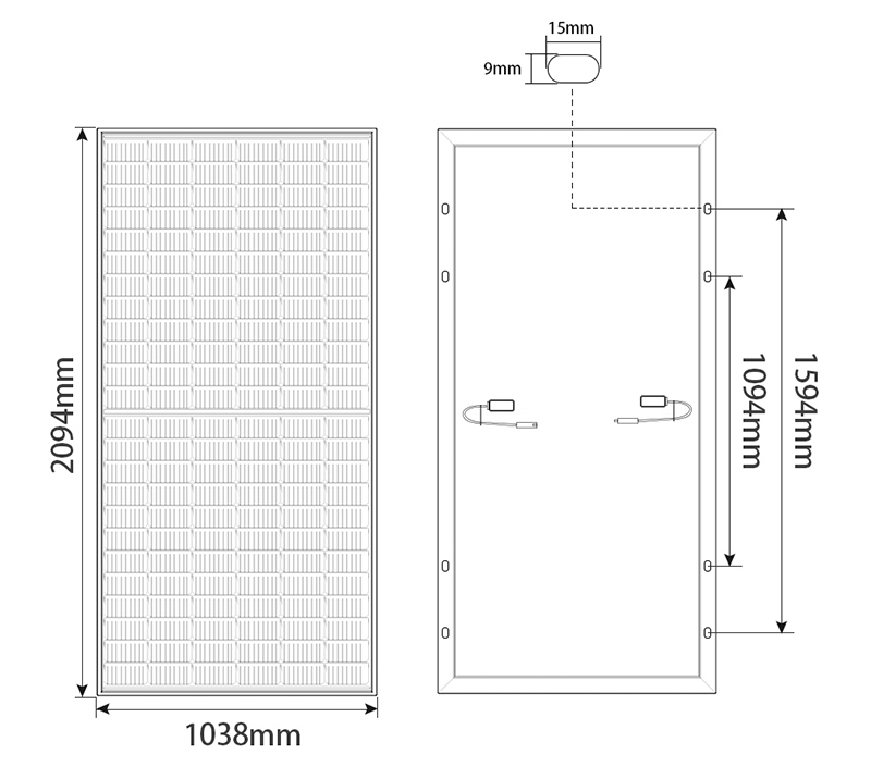 450w solar panel