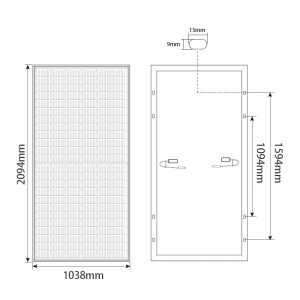 450w solar panel