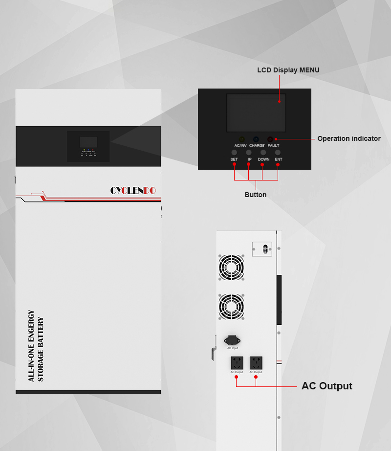 battery with inverter