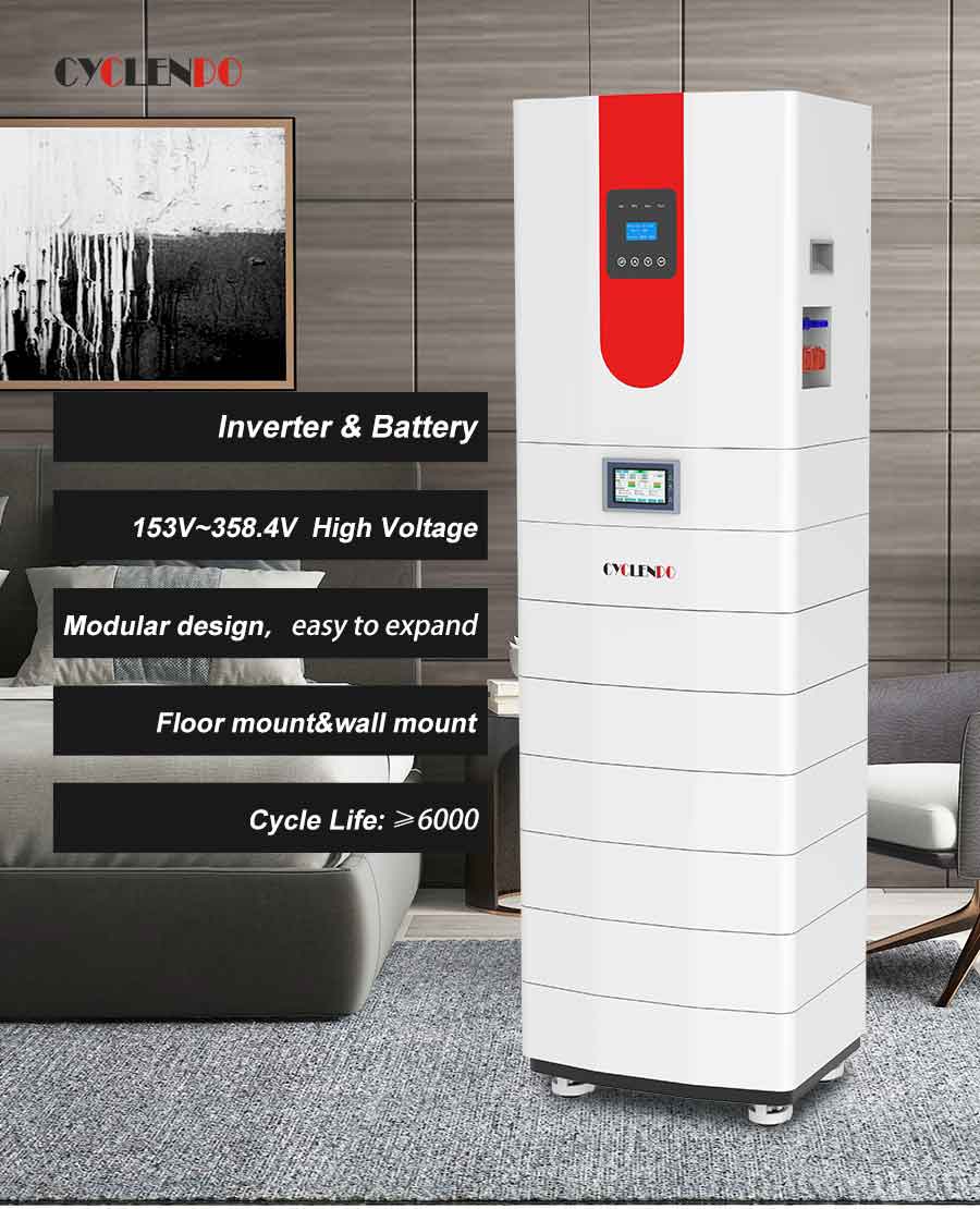 High Voltage Storage Stackable Battery 