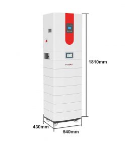 High Voltage Storage Stackable Battery