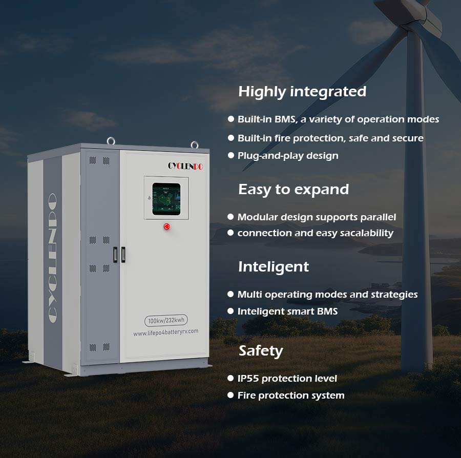 Industrial and commercial energy storage batteries