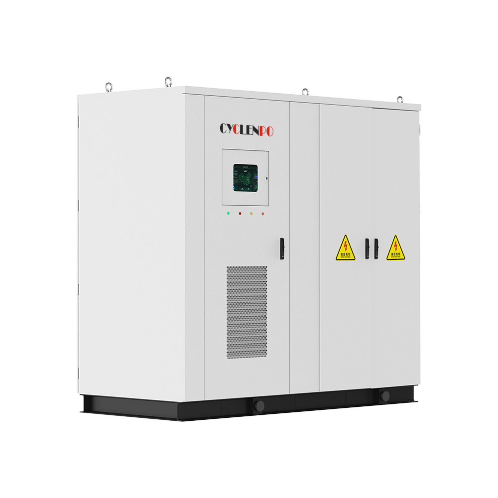 Cyclenpo 150KW/215KWh air-cooled battery energy storage system offers reliable performance for solar integration, backup power, and energy optimization. Compact design, smart cooling, and scalable capacity for C&I use.